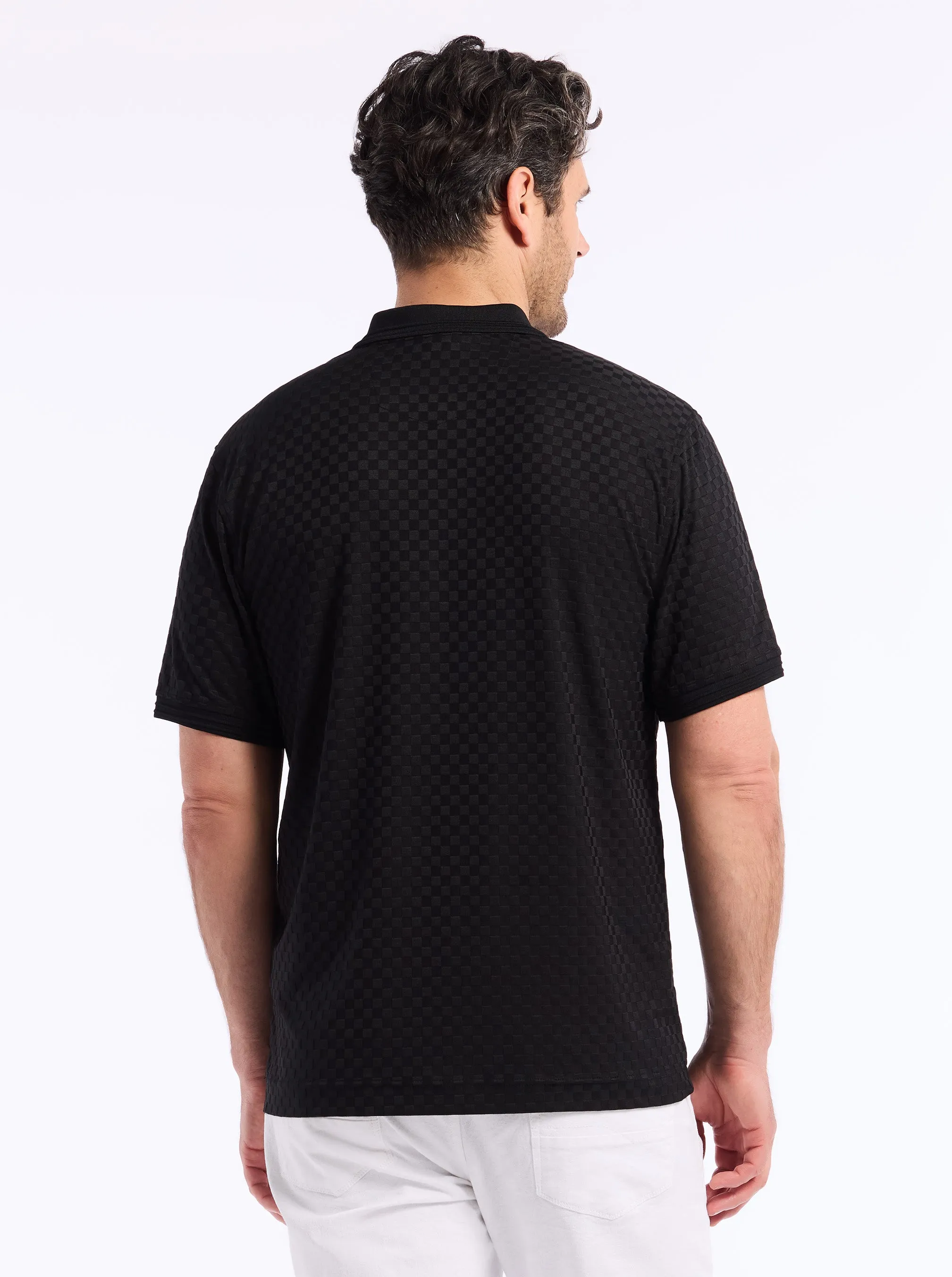 AARON SHORT SLEEVE POLO sold by Robert Graham product image thumbnail 2