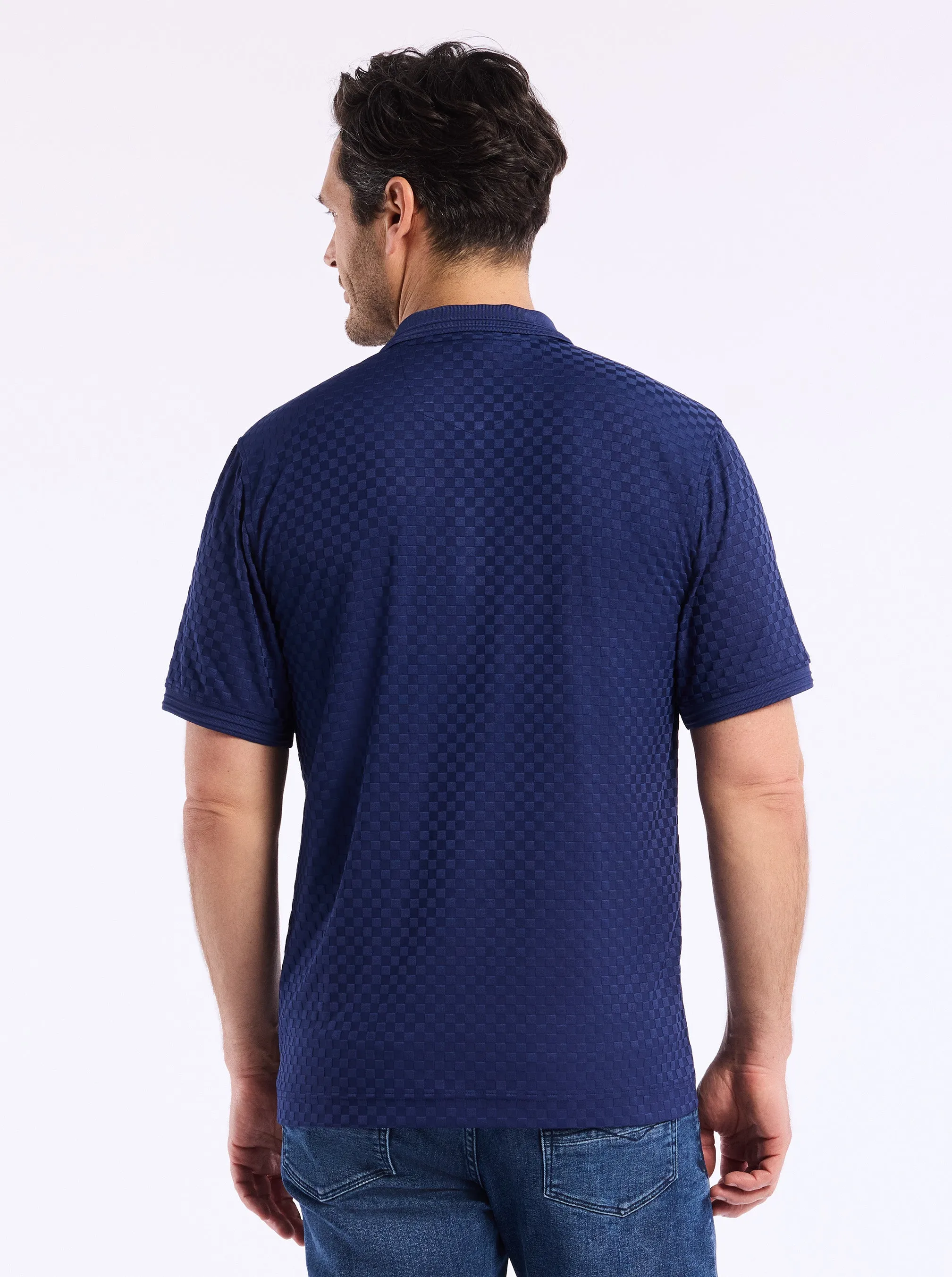 AARON SHORT SLEEVE POLO sold by Robert Graham product image thumbnail 2