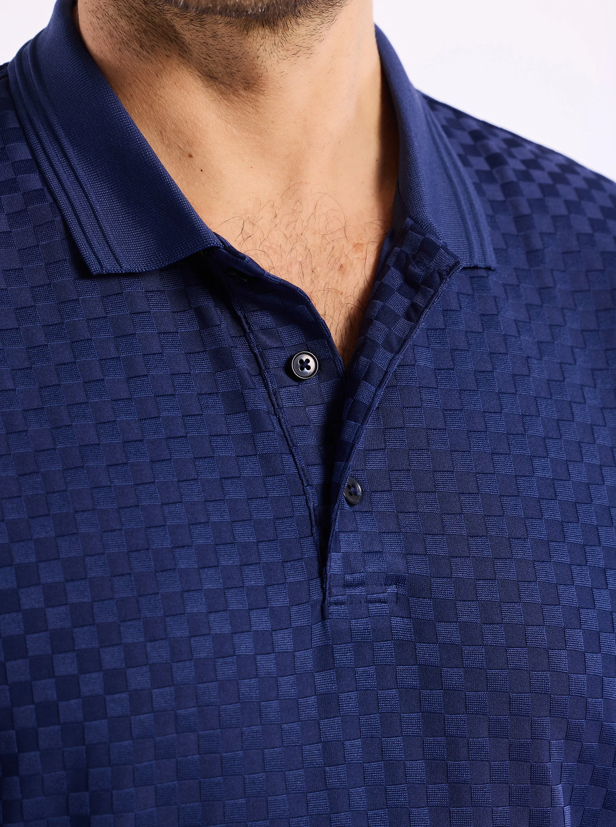 AARON SHORT SLEEVE POLO sold by Robert Graham product image thumbnail 3