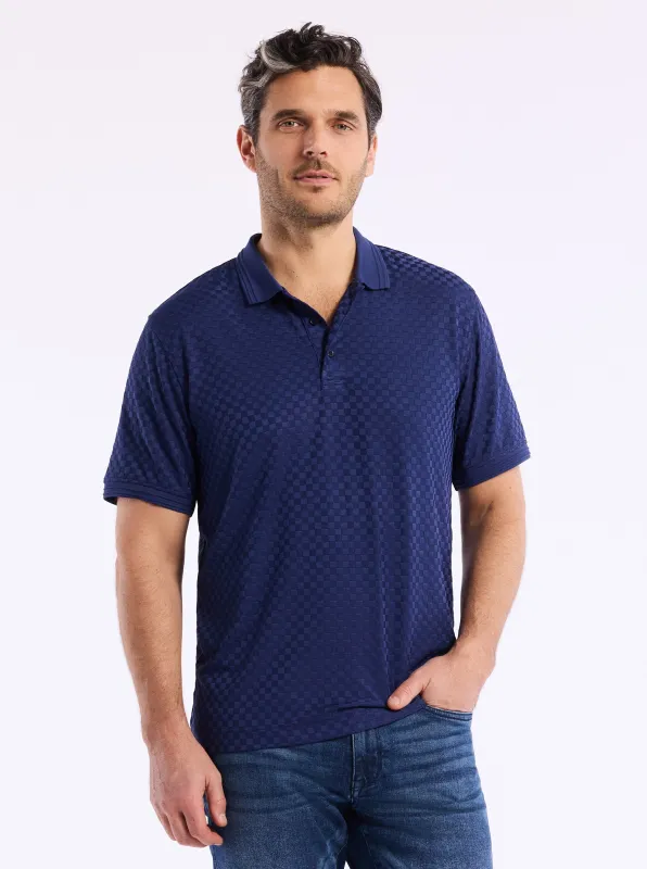 AARON SHORT SLEEVE POLO made by Robert Graham