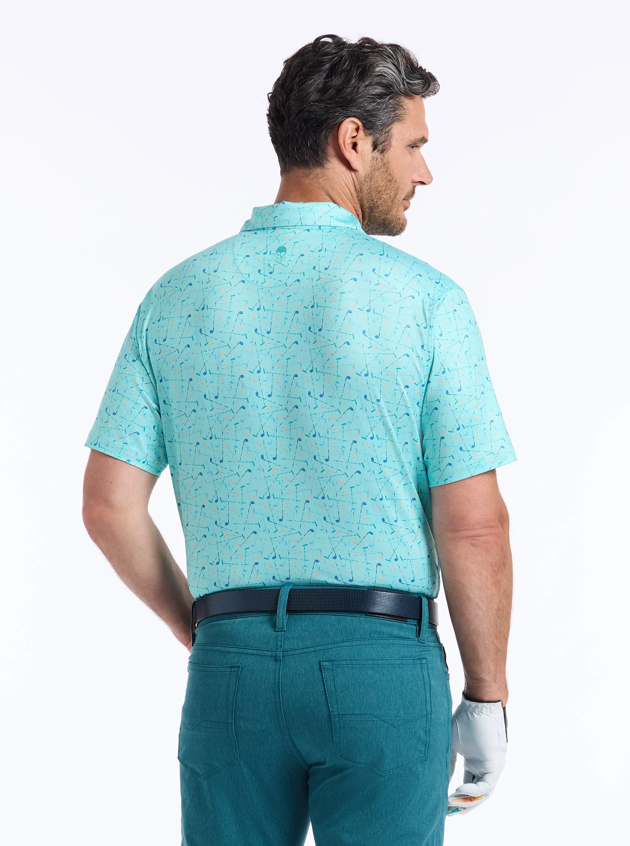 SWING SOCIETY SHORT SLEEVE POLO sold by Robert Graham product image thumbnail 2