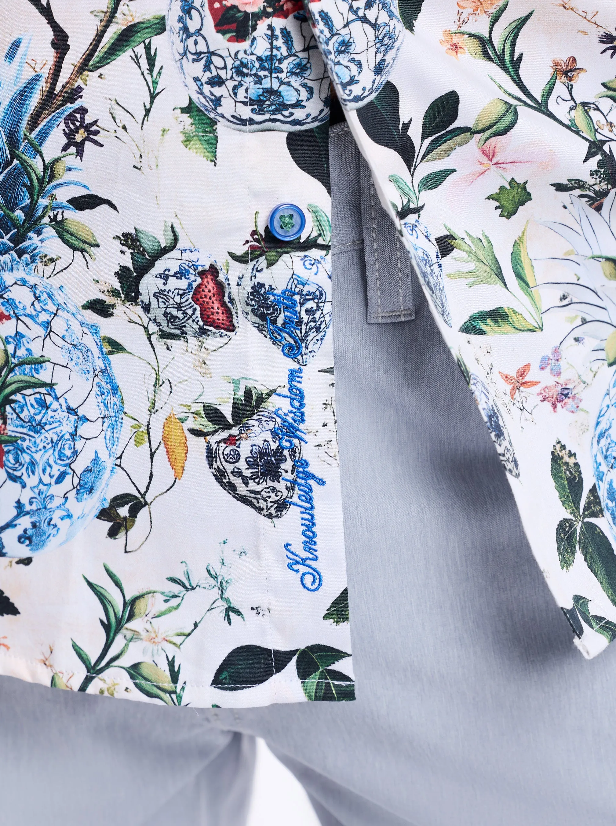 BRIARCLIFF LONG SLEEVE BUTTON DOWN SHIRT sold by Robert Graham product image thumbnail 5
