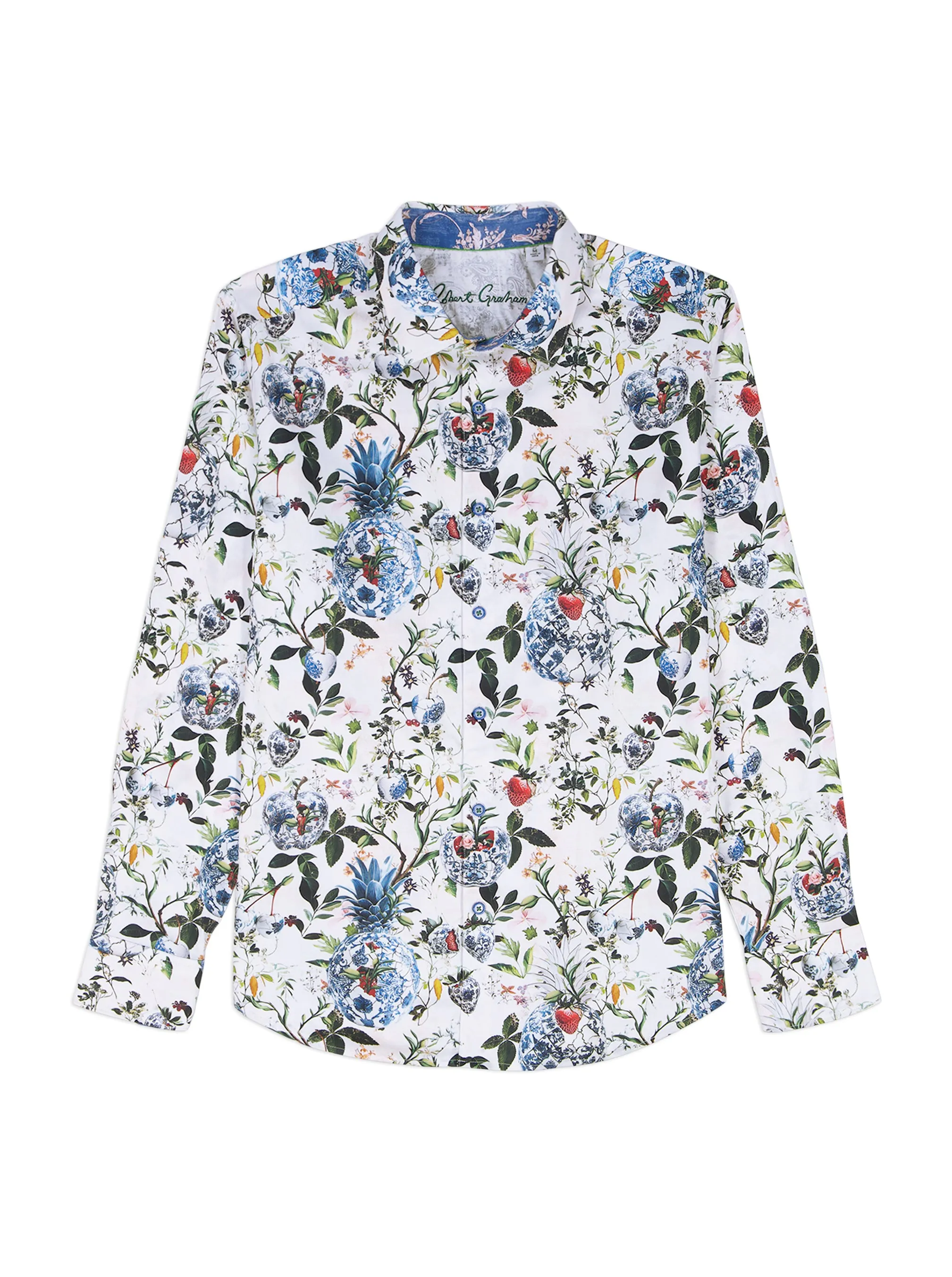 BRIARCLIFF LONG SLEEVE BUTTON DOWN SHIRT sold by Robert Graham product image thumbnail 2