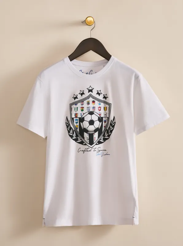 SCORE SEASON SHORT SLEEVE T-SHIRT made by Robert Graham