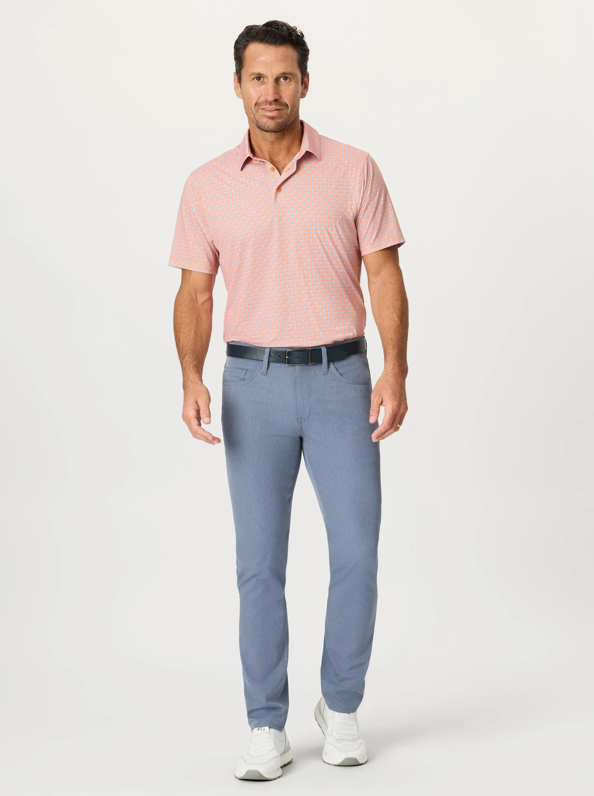 LINKS & DRINKS SHORT SLEEVE POLO sold by Robert Graham product image thumbnail 5