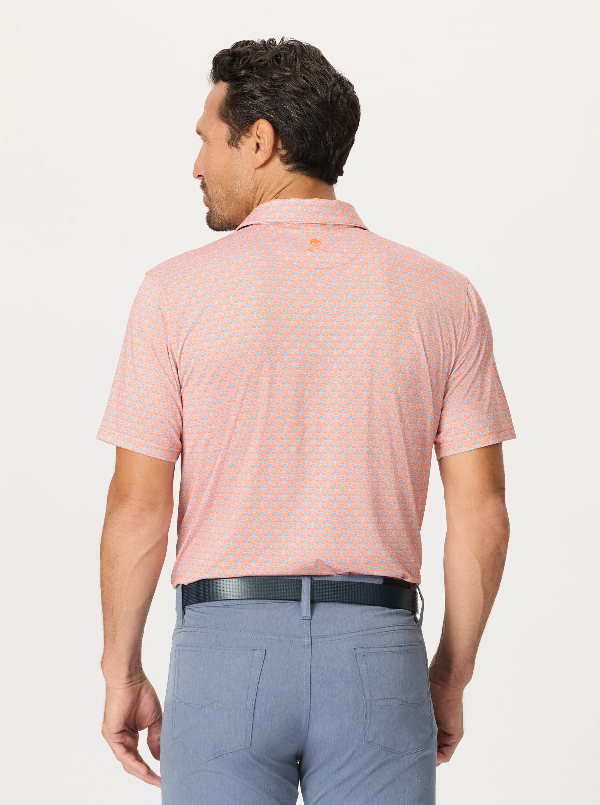 LINKS & DRINKS SHORT SLEEVE POLO sold by Robert Graham product image thumbnail 4