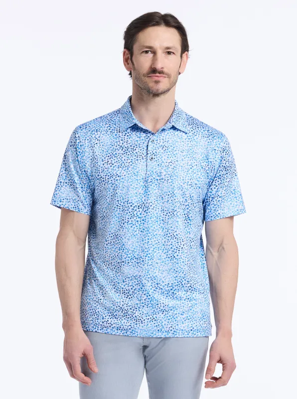 FINGAL SHORT SLEEVE POLO made by Robert Graham