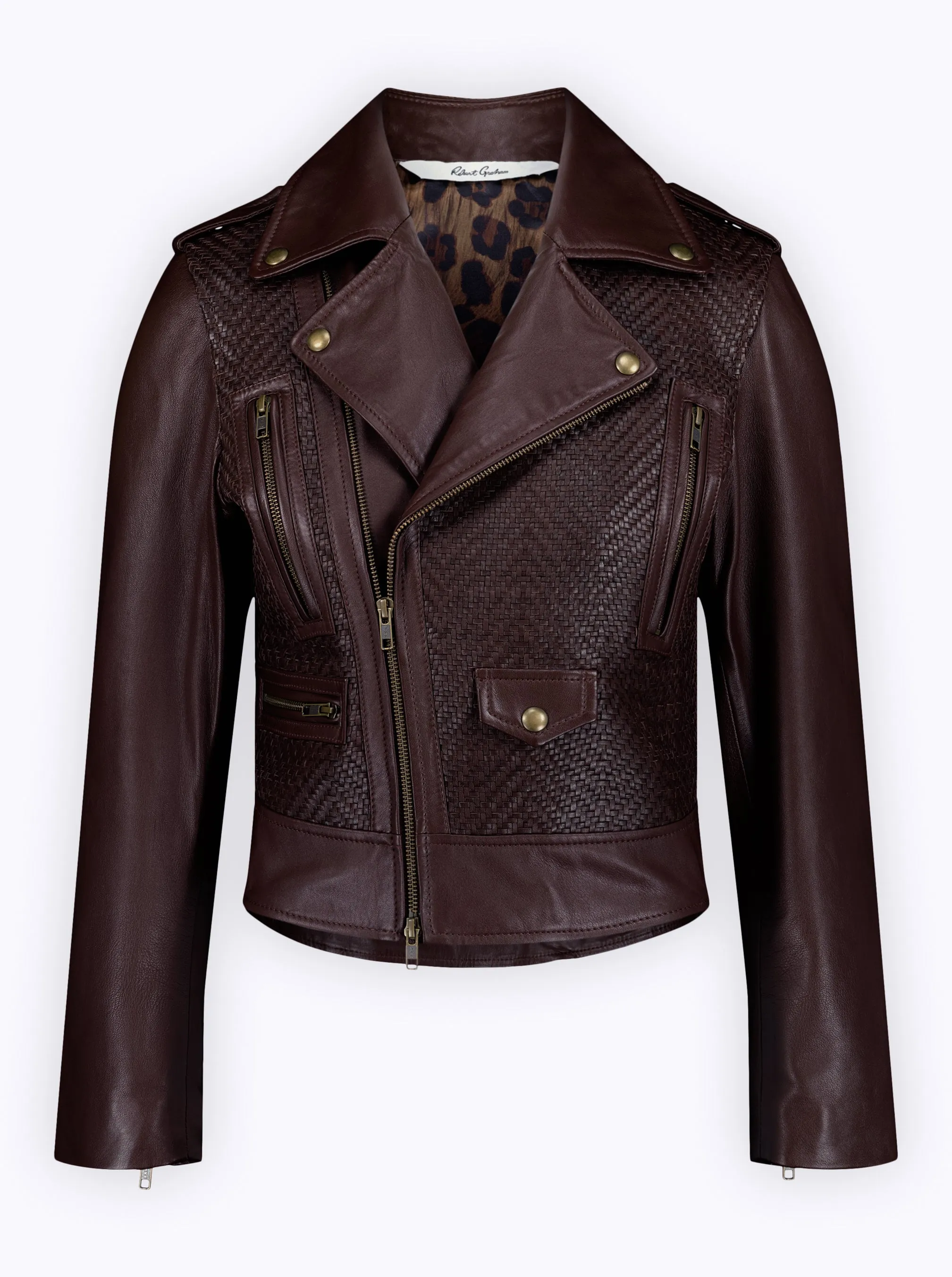 CLARA LEATHER JACKET sold by Robert Graham