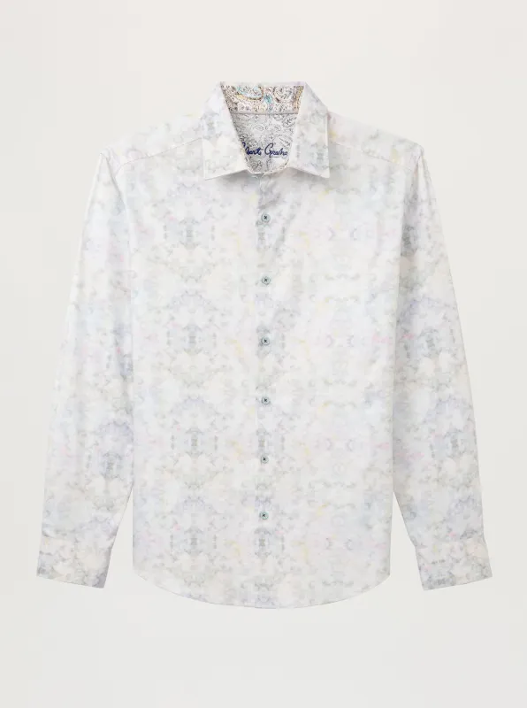 DEWITT LONG SLEEVE BUTTON DOWN SHIRT made by Robert Graham