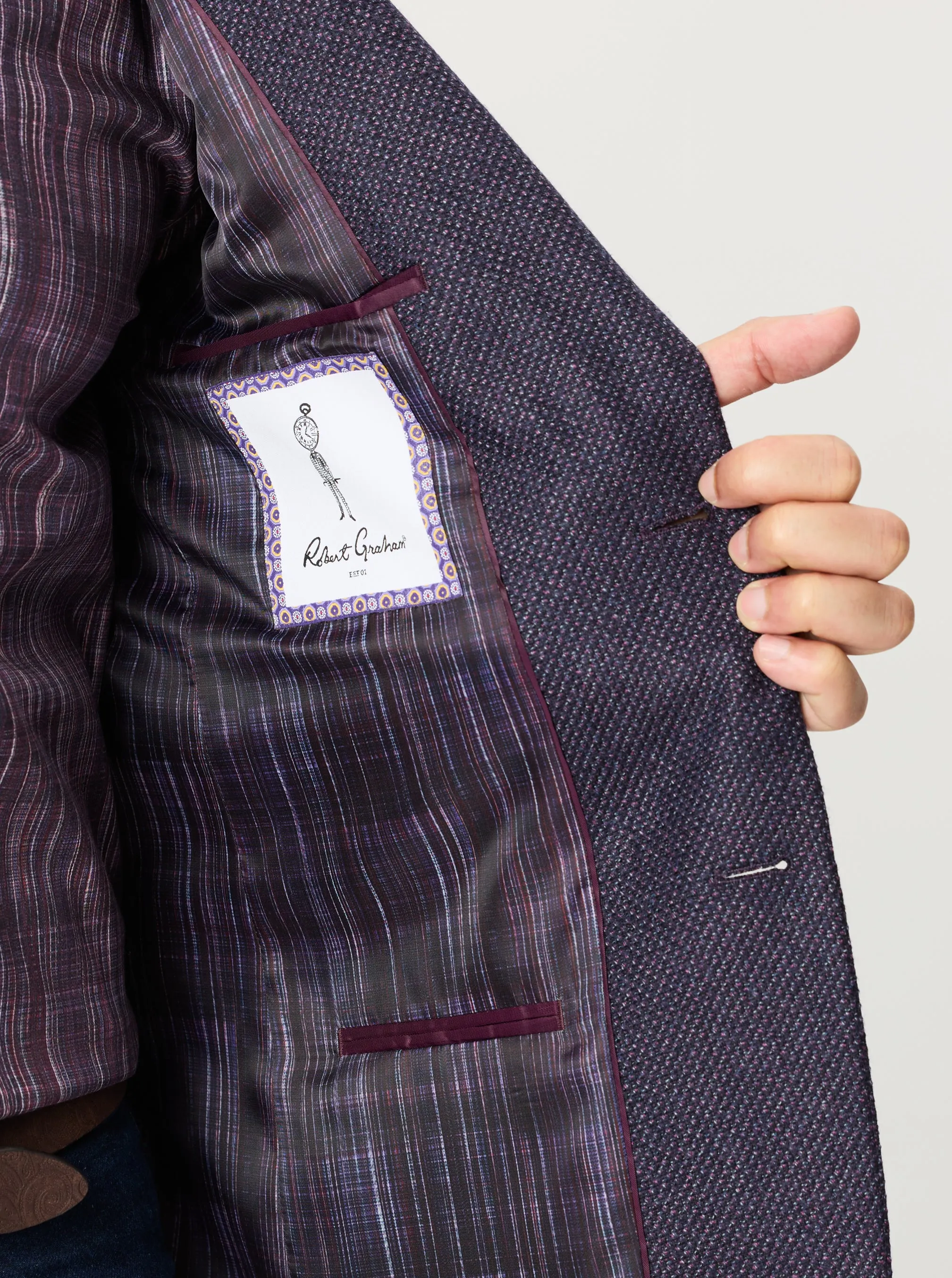 ARLEY BLAZER LONG sold by Robert Graham product image thumbnail 5