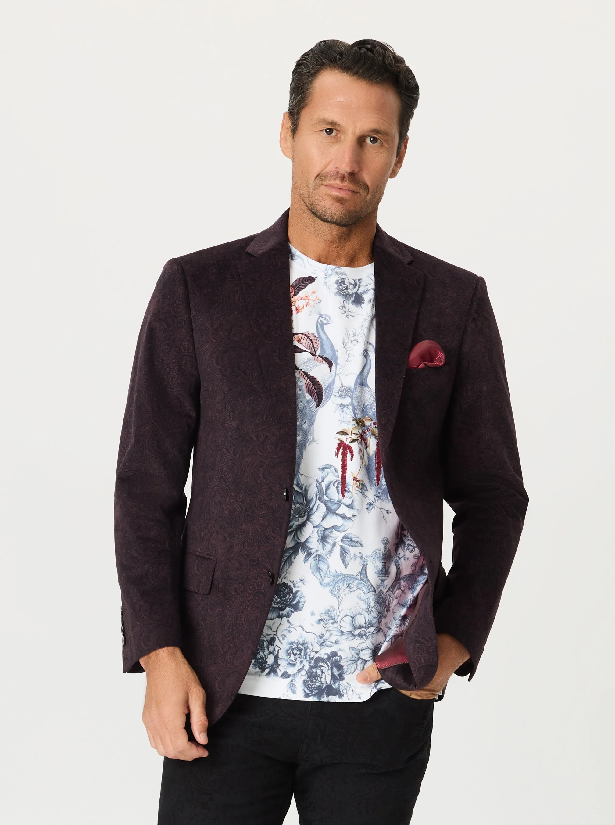 LARRICK BLAZER sold by Robert Graham product image thumbnail 2