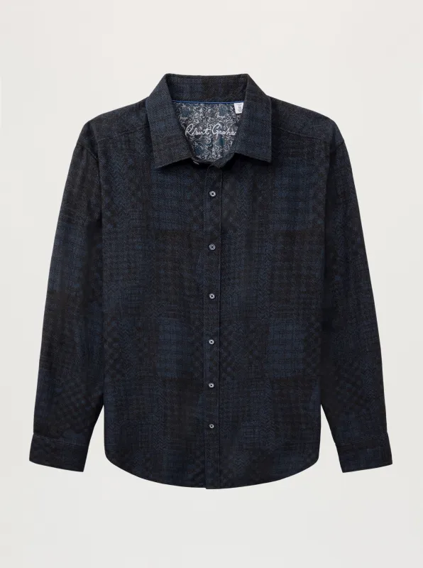 LAWRENCE LONG SLEEVE BUTTON DOWN SHIRT made by Robert Graham