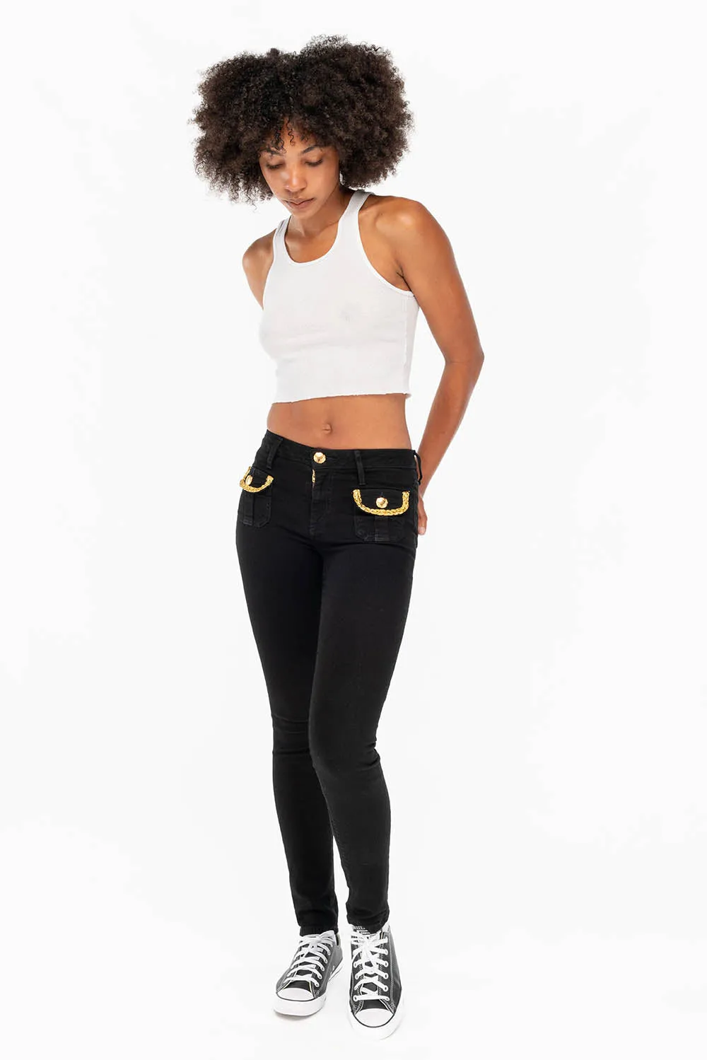 LADY G.I. IN BLACK AND GOLD sold by Robin's Jean product image thumbnail 4