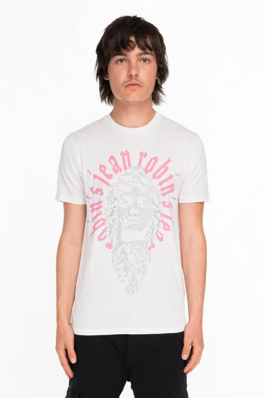 MEDUSA TEE IN WHITE sold by Robin's Jean