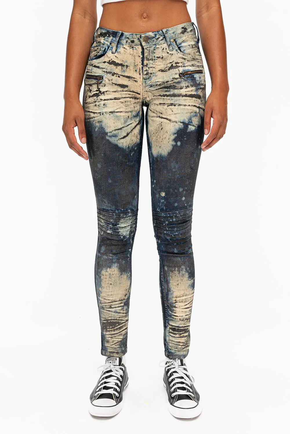 ROBIN'S BIKER WOMENS JEANS IN MONTREAL INDIGO sold by Robin's Jean