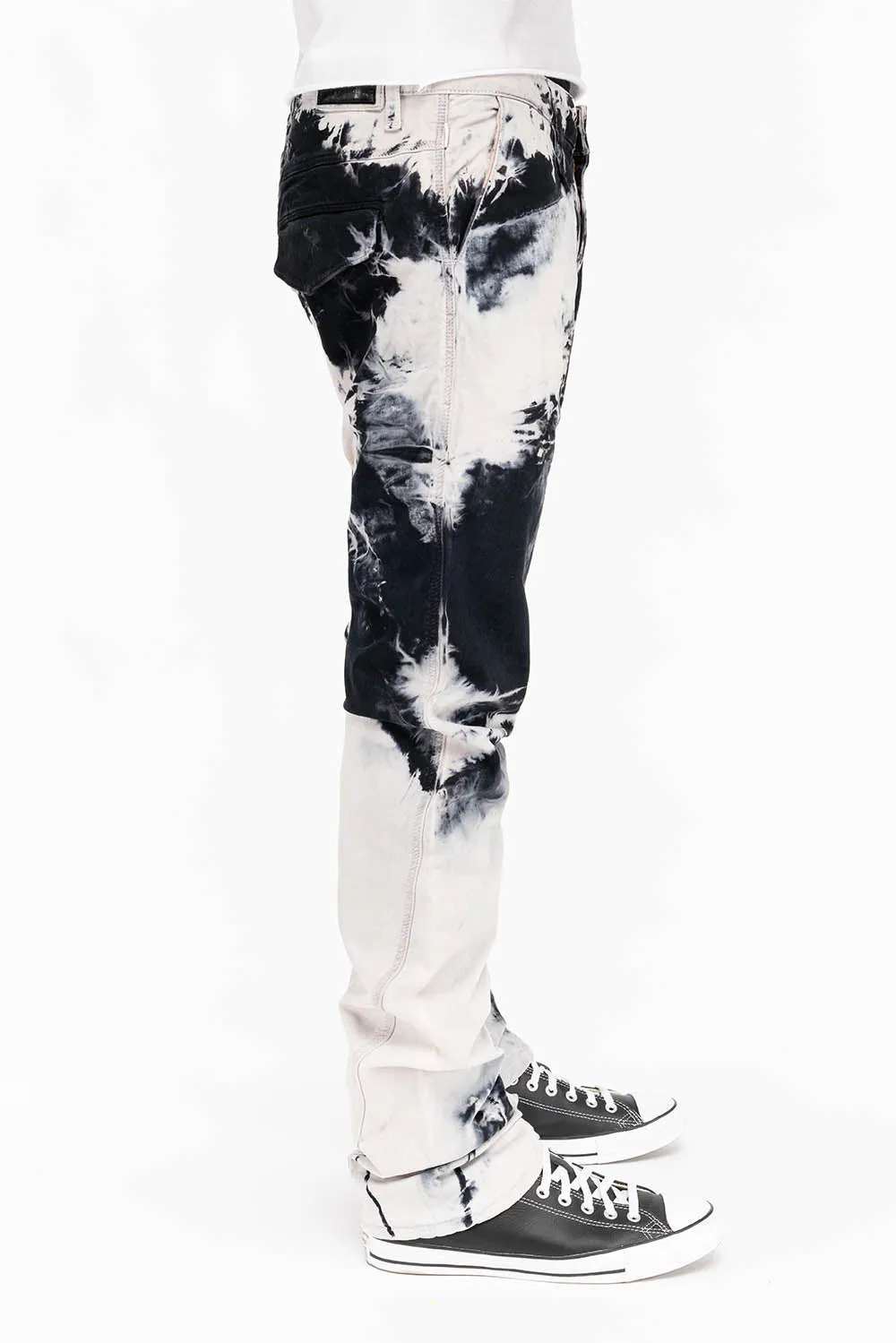 TECHNIQUE CARGO IN TIE DYE BLACK AND WHITE sold by Robin's Jean product image thumbnail 3