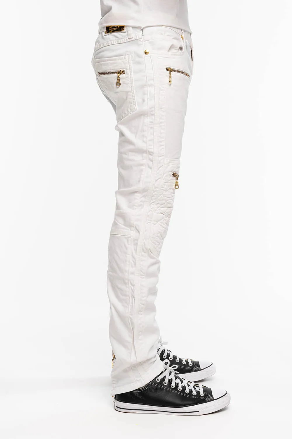 BIKER IN WHITE sold by Robin's Jean product image thumbnail 2