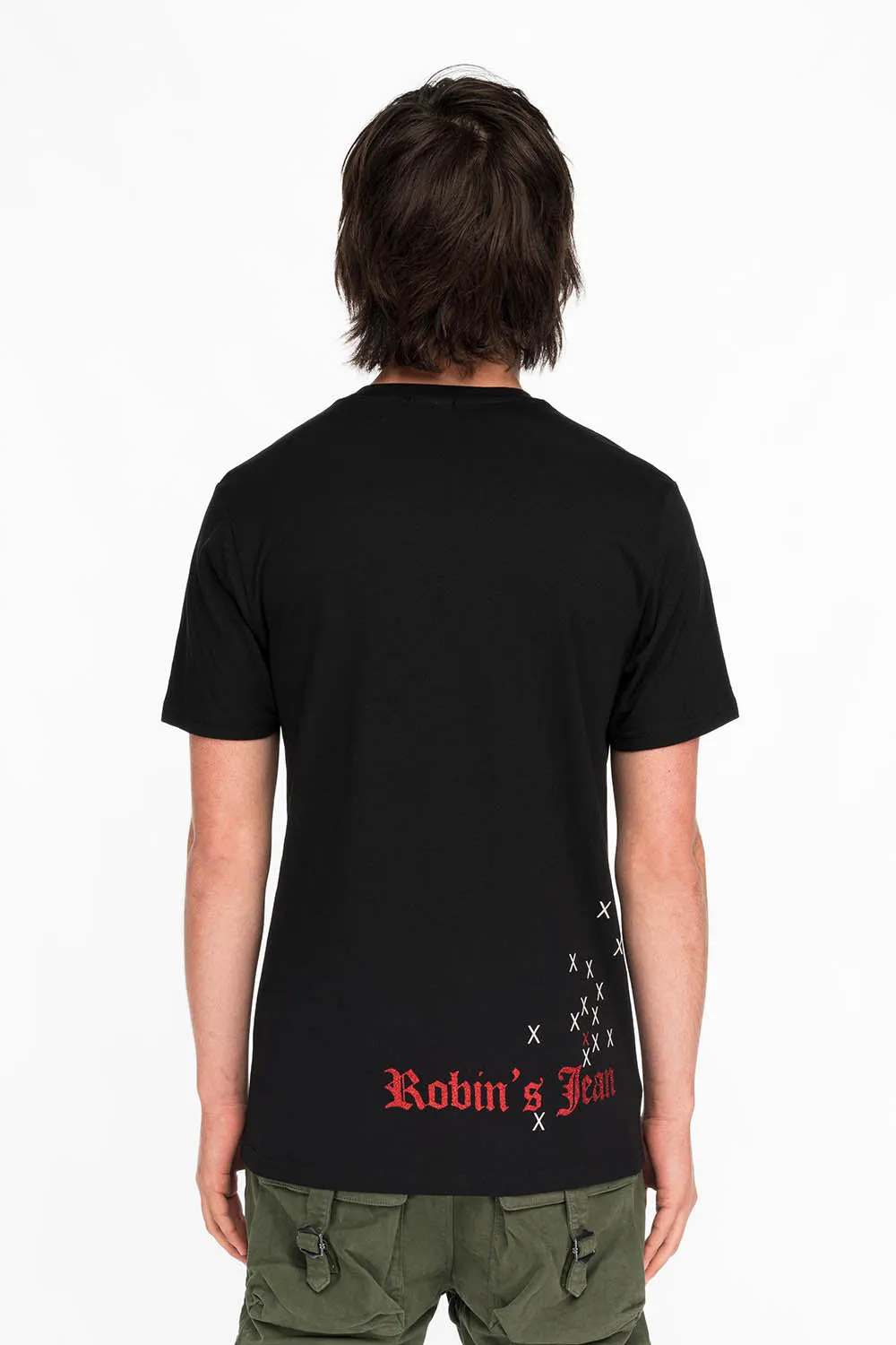 NEON ANGEL MENS T-SHIRT IN BLACK sold by Robin's Jean product image thumbnail 2