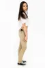ROBIN'S WOMENS SKINNY UTILITARIAN JEANS IN SULFUR SAND WASH WITH STUDS sold by Robin's Jean