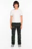 KILLER FLAP STRAIGHT LEG JEANS WITH EMBROIDERY AND CRYSTALS IN TITAN sold by Robin's Jean