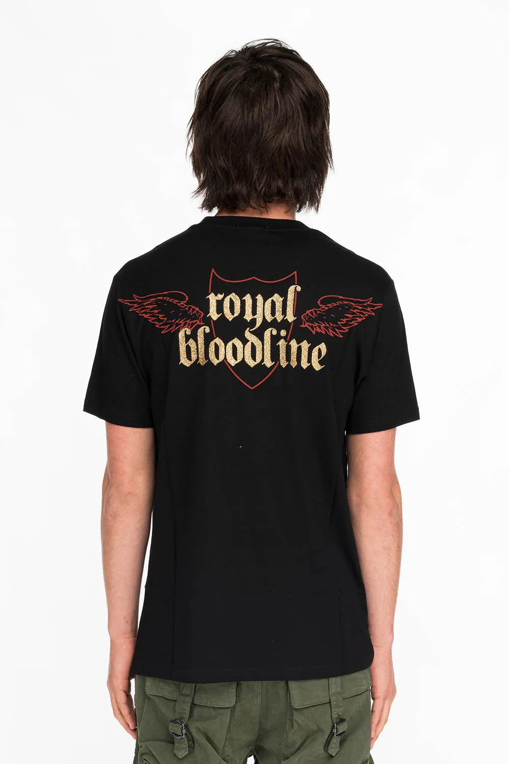 EAGLE CREST TEE IN BLACK sold by Robin's Jean product image thumbnail 2