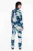 TIEDYE WASH MILITARY STYLE MENS CARGO PANTS IN BLUE AND WHITE sold by Robin's Jean