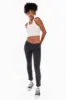 ROBIN'S NAT SKINNY LOW RISE WOMENS SKINNY JEANS IN CHARCOAL WITH TONAL EMBROIDERY AND LOGO sold by Robin's Jean