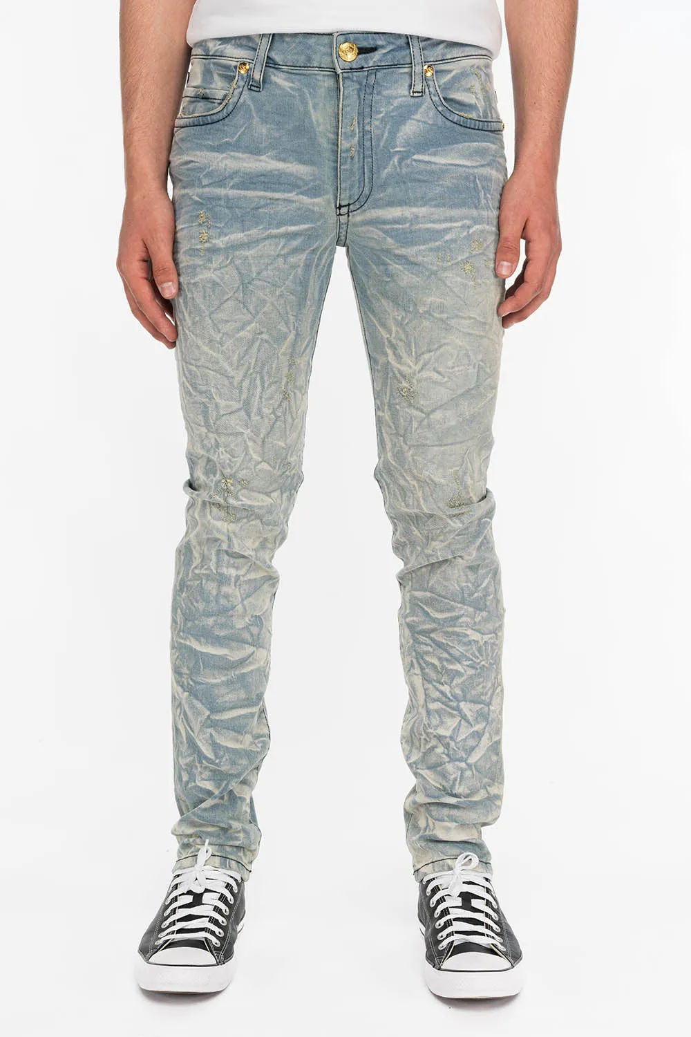 ROYAL CROWN SKINNY MENS JEANS IN VINTAGE BLUE sold by Robin's Jean