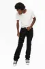 ROBIN'S VINTAGE EDITION JEANS WITH CRYSTALS IN DESTROY PURE BLACK sold by Robin's Jean