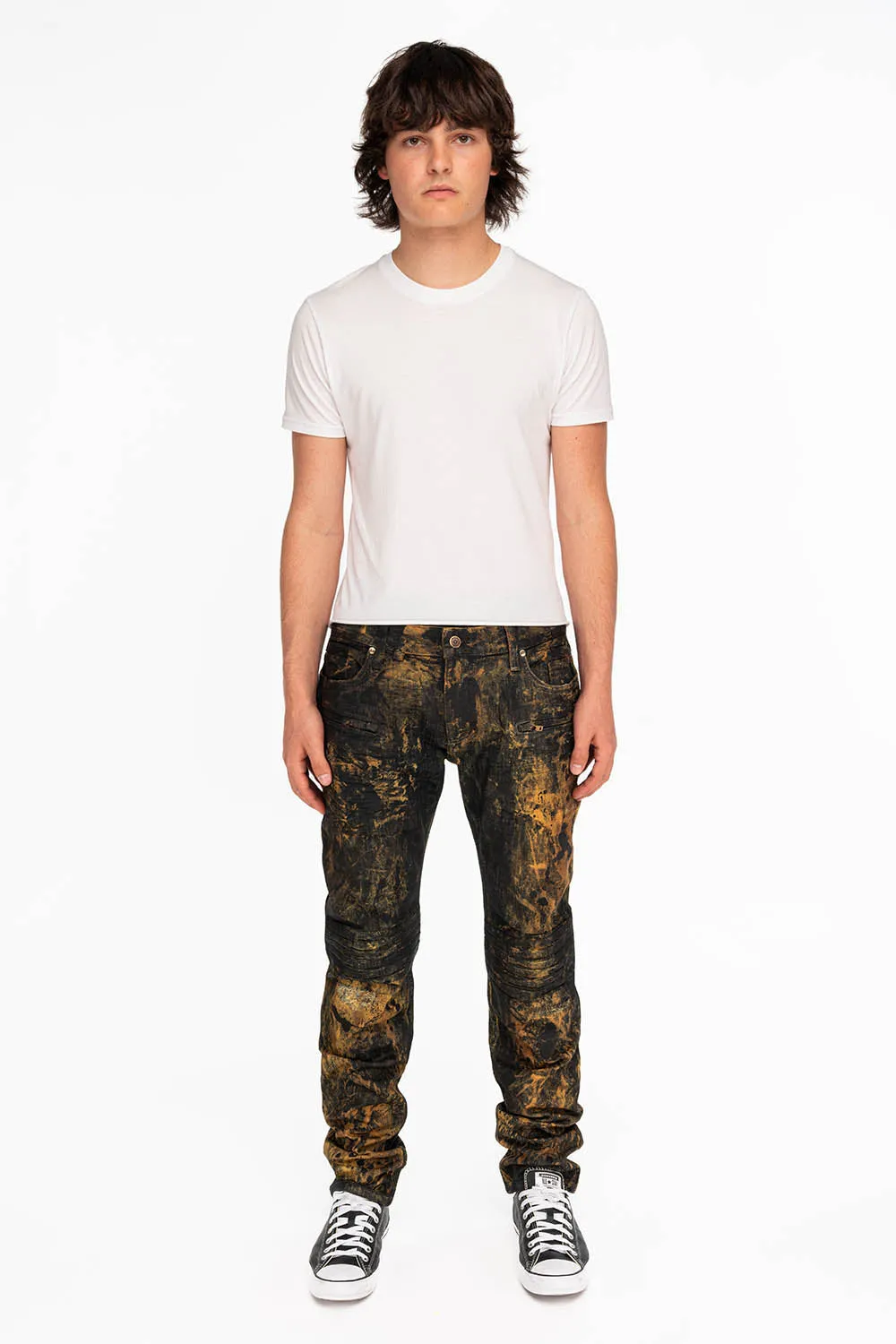 MOTO MEN'S BIKER JEANS IN ROBIN LAND sold by Robin's Jean product image thumbnail 4