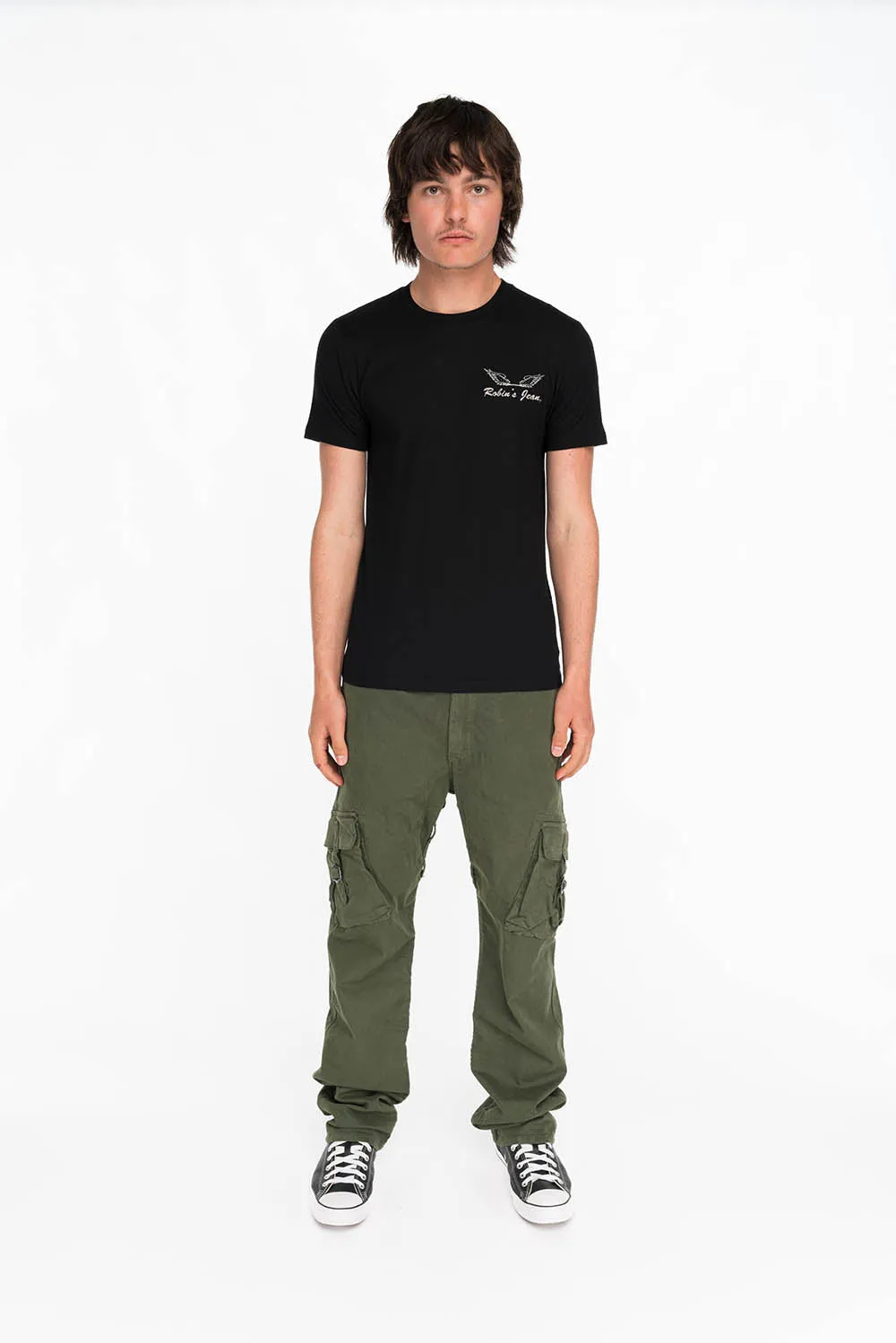 ROBIN WINGS TEE IN BLACK WHITE sold by Robin's Jean product image thumbnail 4