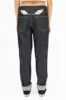 WOMENS BOYFRIEND STYLE JEANS WITH BLACK DIAMOND CRYSTALS IN RAW sold by Robin's Jean