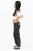 WOMENS BOYFRIEND STYLE JEANS WITH BLACK DIAMOND CRYSTALS IN RAW sold by Robin's Jean