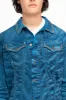 MENS DENIM JACKET IN PAUL BLUE WITH CRYSTALS sold by Robin's Jean