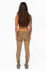 MARILYN WOMENS SKINNY JEANS IN SAFARI KHAKI WASH WITH GOLD WINGS sold by Robin's Jean