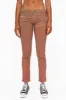 ROBIN'S BIKER WOMENS JEANS IN KHAKI RED FOIL sold by Robin's Jean