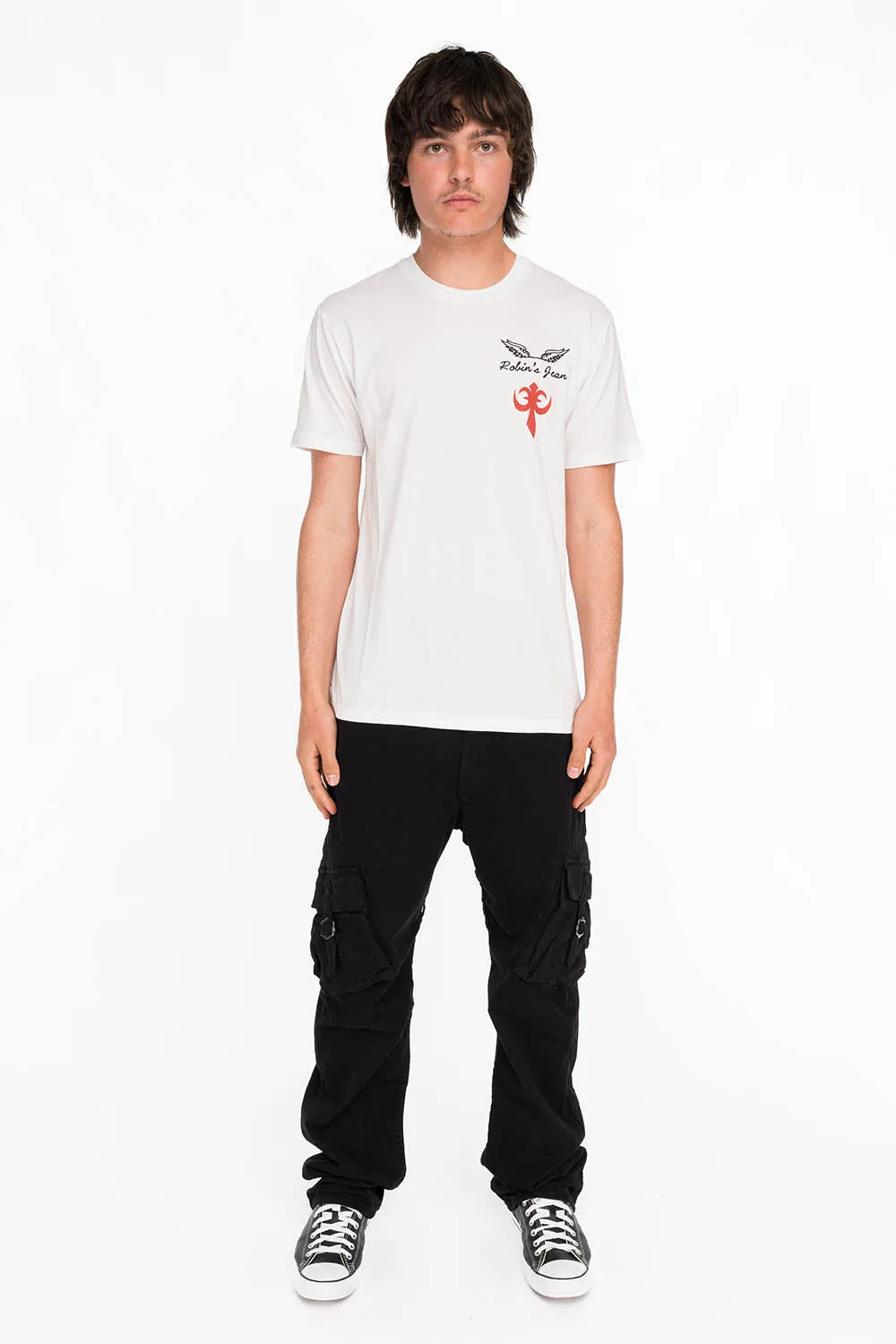 FREEDOM EAGLE TEE IN WHITE sold by Robin's Jean product image thumbnail 4