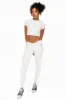 MARILYN WOMENS STUDDED SKINNY JEANS IN WHITE WITH GOLD WINGS AND GOLD STUDS AND CRYSTALS sold by Robin's Jean