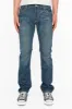 CLASSIC 5 POCKET STRAIGHT LEG IN 3D MEDIUM WASH sold by Robin's Jean