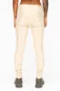 MID RISE WOMENS SKINNY JEANS IN BEIGE DISCO COATING sold by Robin's Jean