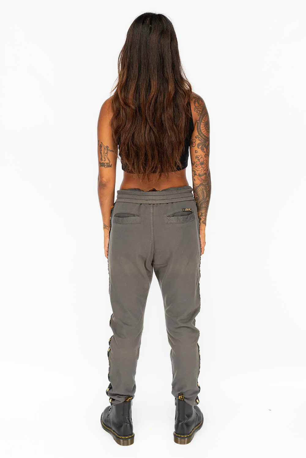 WOMENS JOGGING PANTS IN GREY CHARCOAL sold by Robin's Jean product image thumbnail 5