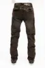 MENS CHINO PANTS WITH STUDS AND CRYSTALS IN BROWN WASH sold by Robin's Jean