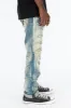 VINTAGE RIPPED,DISTRESSED & REPAIRED JEANS WITH BACK POCKET CRYSTALS IN OMAHA WASH sold by Robin's Jean
