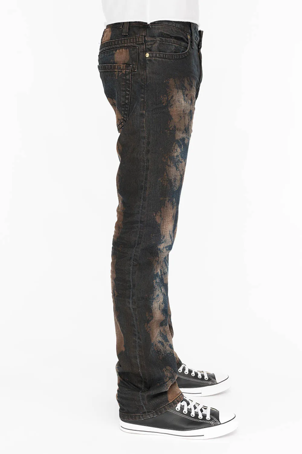 CLASSIC 5 POCKET STRAIGHT LEG IN TIPPY RED WASH sold by Robin's Jean product image thumbnail 2