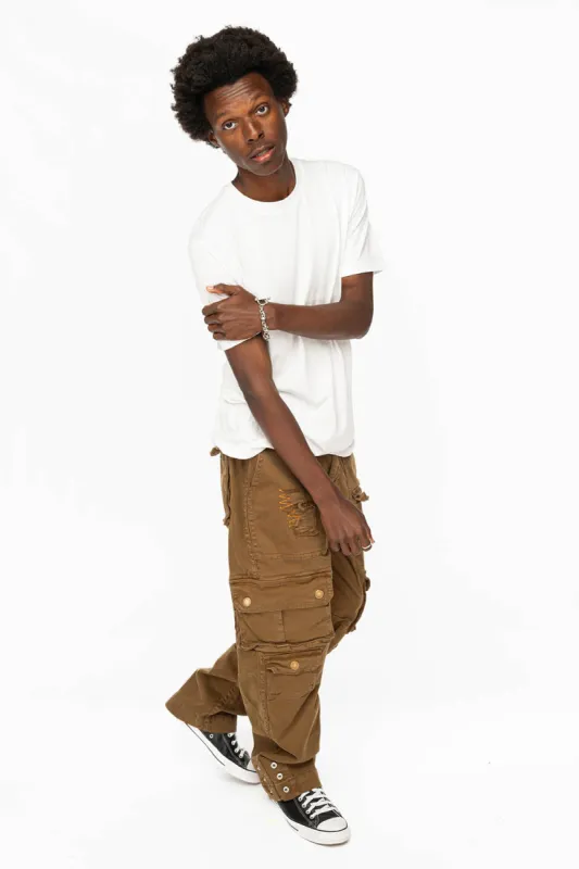 ORIGINAL ROBIN’S JEAN CALL OF DUTY CARGO PANTS IN KANGAROO WASH sold by Robin's Jean