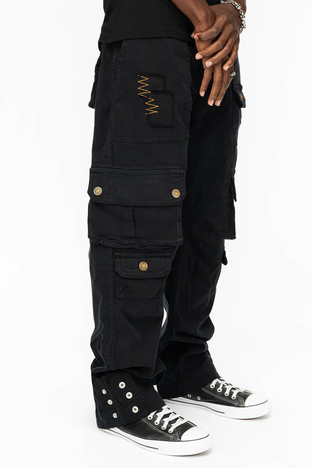 ORIGINAL ROBIN’S JEAN CALL OF DUTY CARGO PANTS IN BLACK sold by Robin's Jean