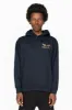 PULLOVER HOODIE IN NAVY  WITH GOLD GLITTER FLEUR sold by Robin's Jean