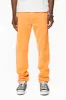 CLASSIC 5 POCKET  SLIM  LEG JEANS  IN PASTEL ORANGE sold by Robin's Jean
