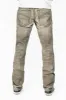 CLASSIC 5 POCKET SLIM LEG JEANS IN GREY 3D LIGHT WASH sold by Robin's Jean