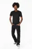 KILLER FLAP MENS STRAIGHT LEG JEAN IN PURE BLACK sold by Robin's Jean